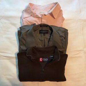 Bundle 3 items Mens Long Sleeve Tops Size L.